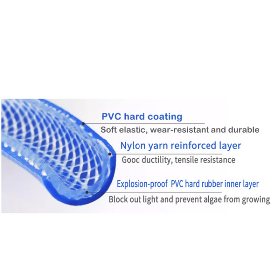 Reinforced PVC tubing