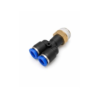 PX Series Y Type Threaded Tee Push-to-Connect Fitting (PX-C)