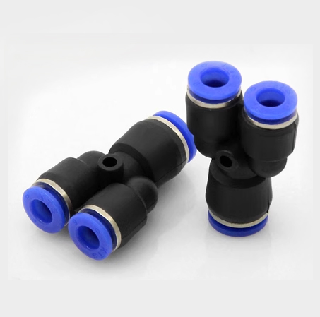 Pneumatic Y-Splitter Quick Connector