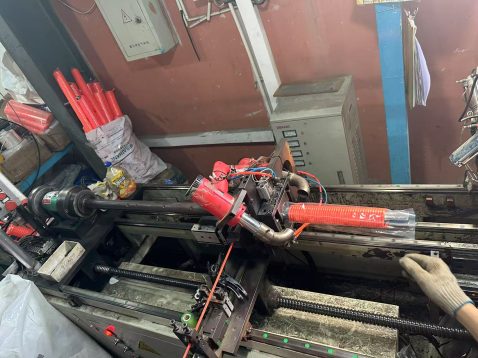 Polyurethane coil tube production site
