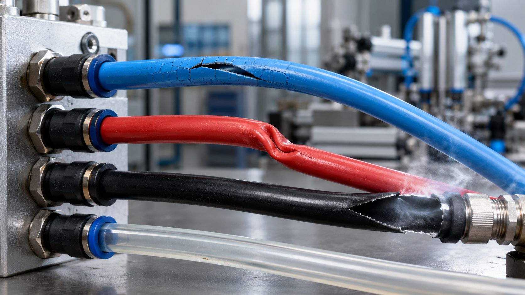 Why Pneumatic Tubing Cracks, Kinks, or Bursts Material Causes Buyers Should Know