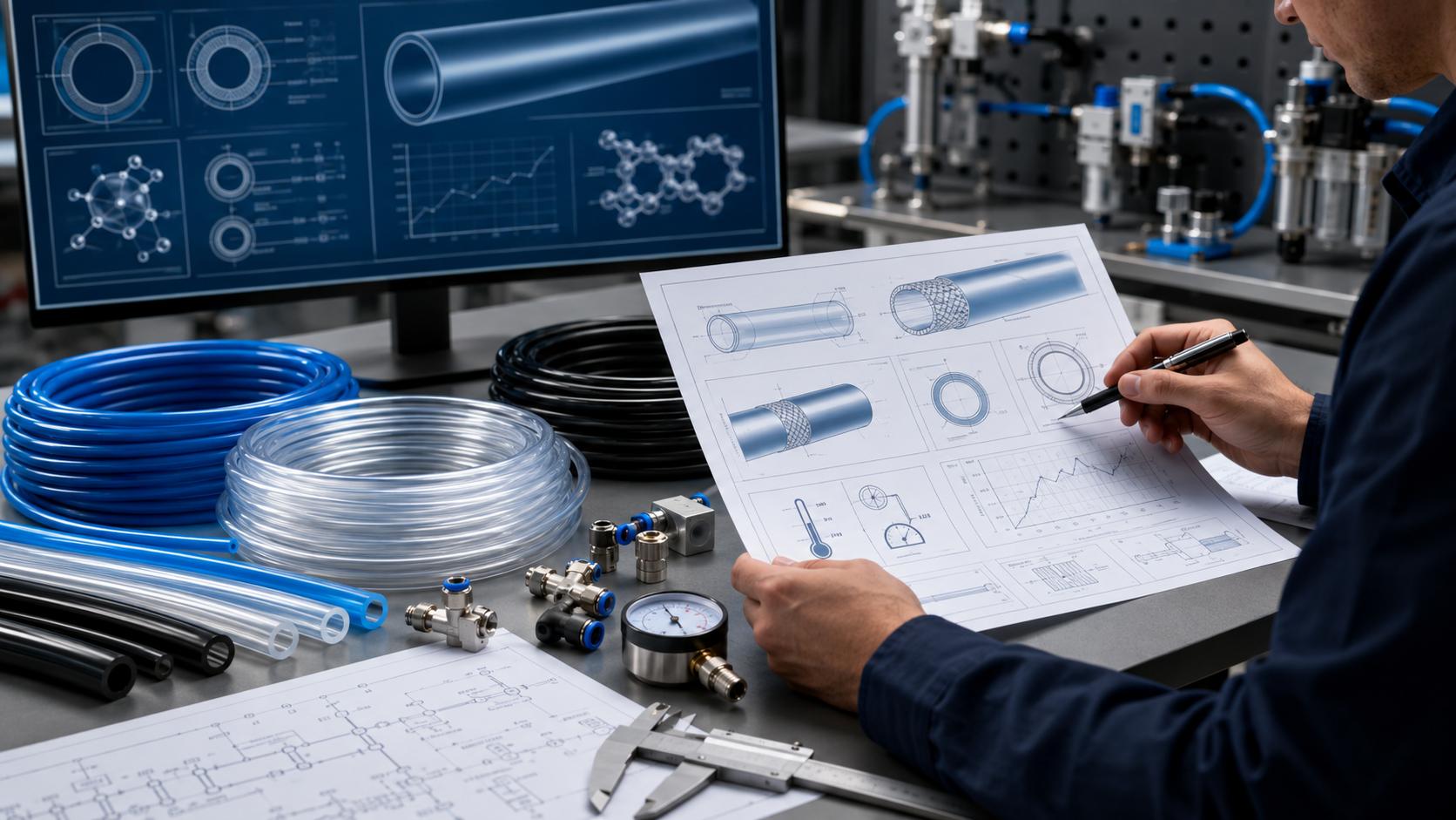 How to Read a Pneumatic Tubing Technical Data Sheet Like an Engineer
