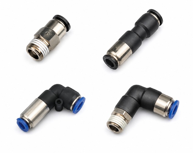 Stainless Steel Stop One-Touch Fittings (KCC, KCU, KCV, KCL)